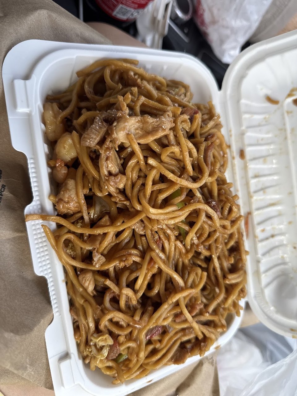 Roast Pork or Chicken Lo Mein