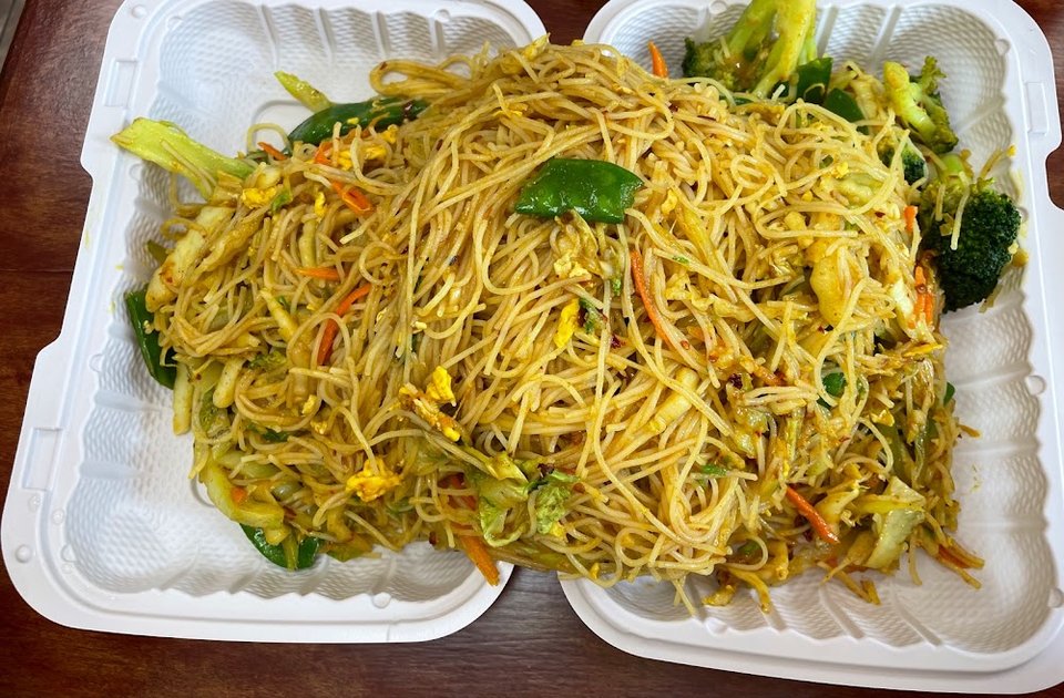 Veg Singapore Noodles